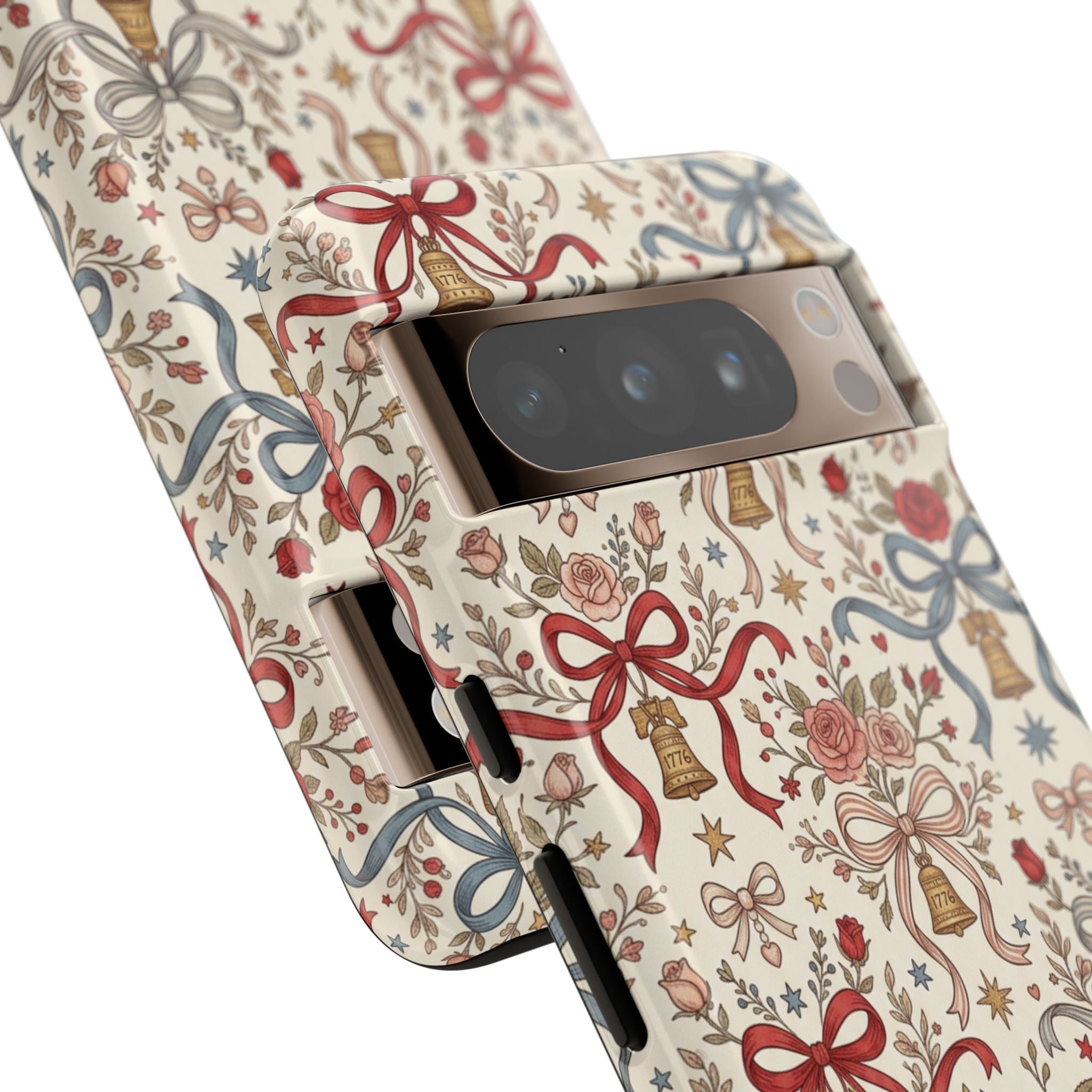 1776 Coquette Liberty Bells Phone Case Printify