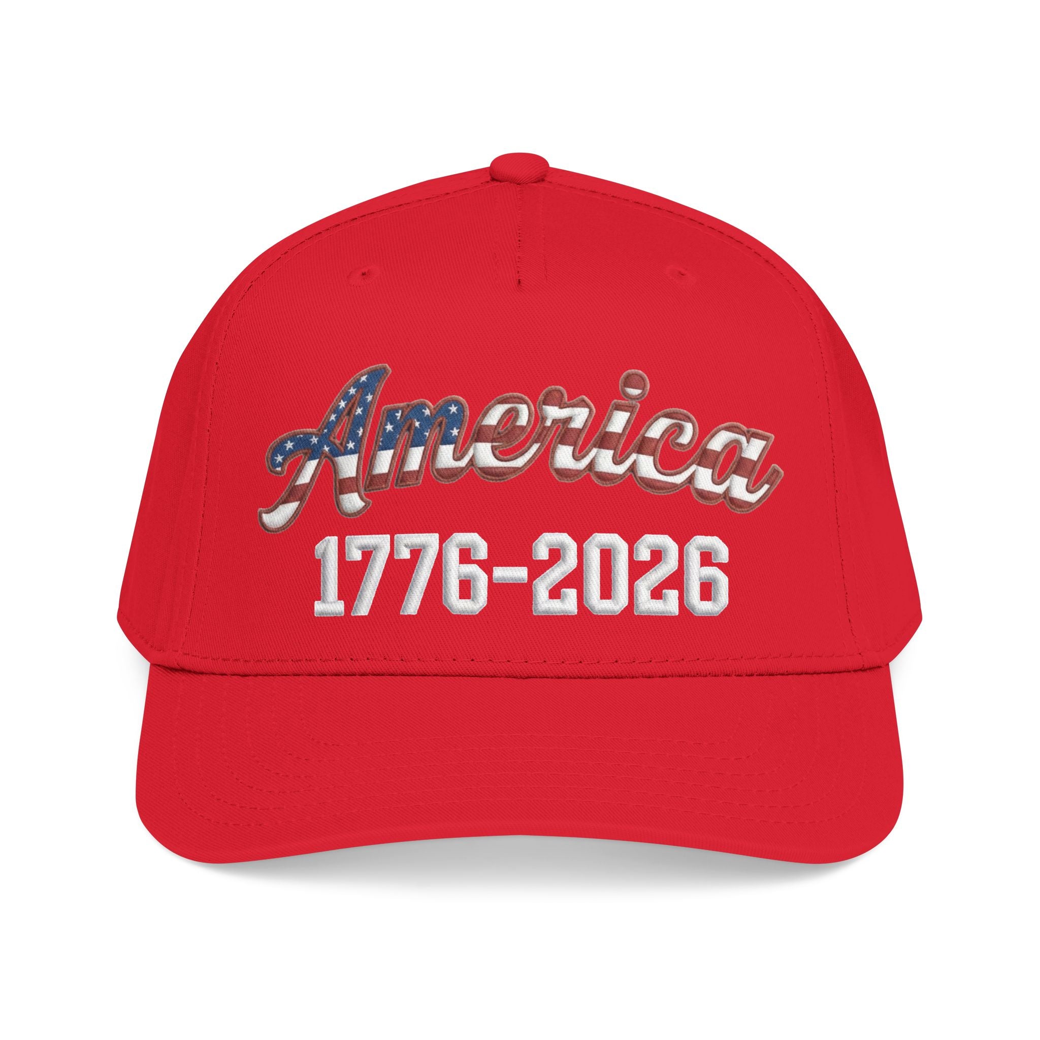 "America 1776–2026" Patriotic Baseball Cap – American Heritage Snapback Hat