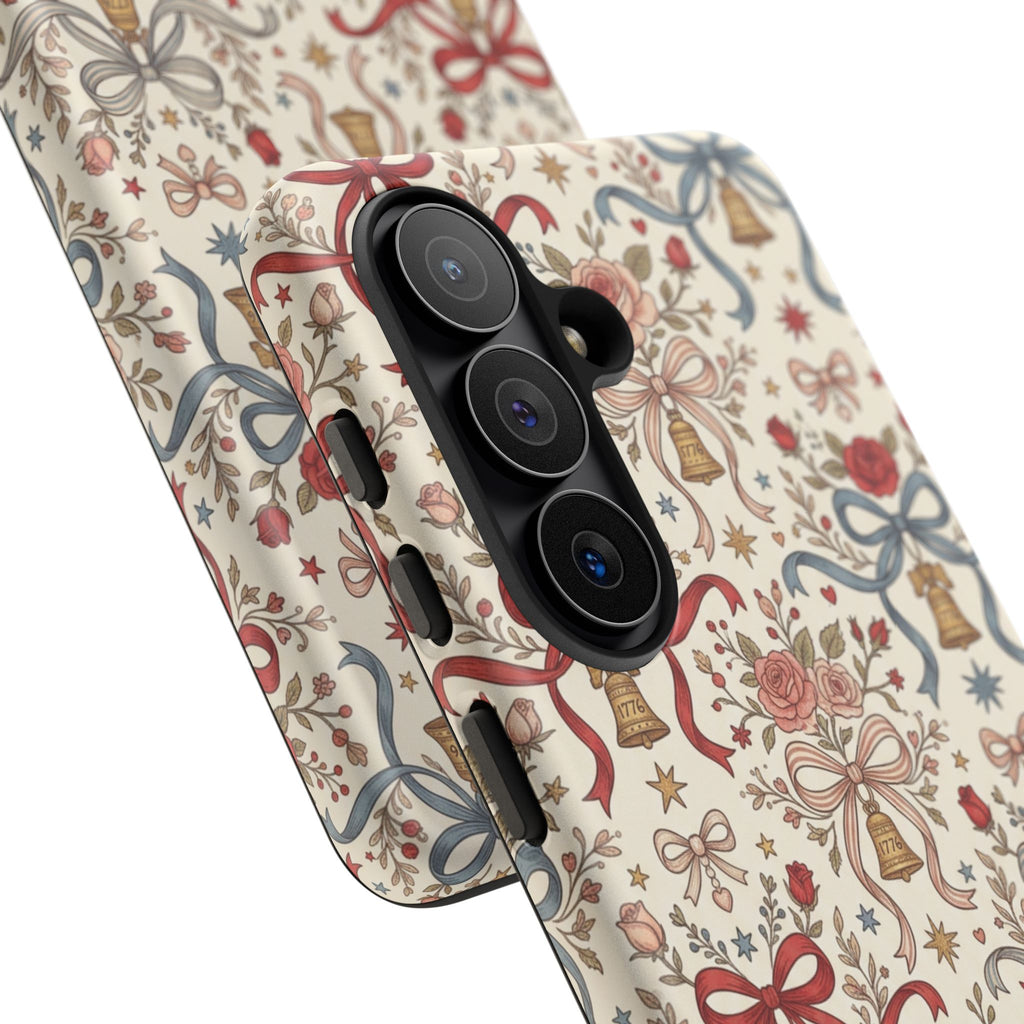 1776 Coquette Liberty Bells Phone Case Printify