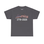 "America 1776–2026" Patriotic Unisex Cotton T-Shirt Printify