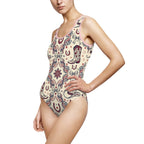 Cowgirl Americana One-Piece Swimsuit Printify