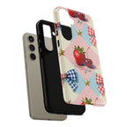 Americana Coquette Cherry Picnic Phone Case Printify