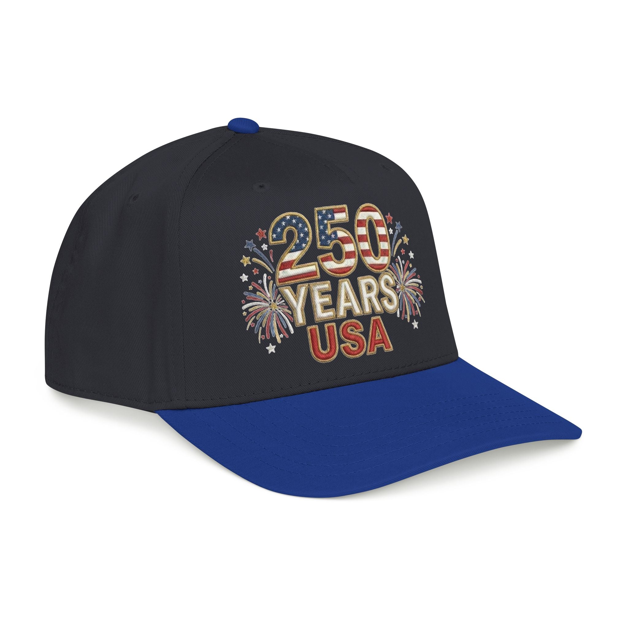 "250 YEARS" Patriotic Baseball Cap – America 250 Snapback Hat