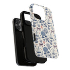 Coastal Americana Hydrangea Phone Case Printify