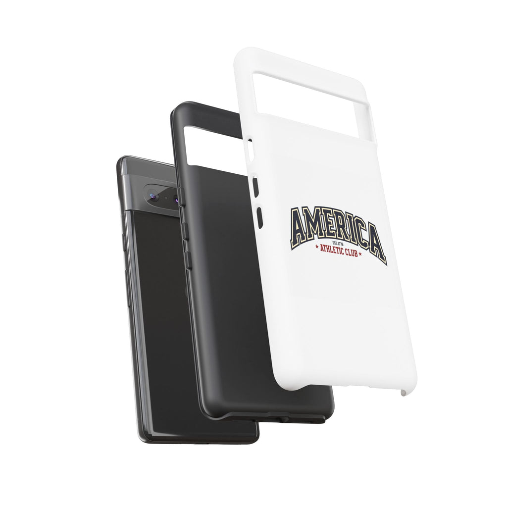 America Athletic Club Phone Case – Vintage Patriotic Americana Case Printify