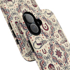 Americana Cowgirl Coquette Phone Case Printify