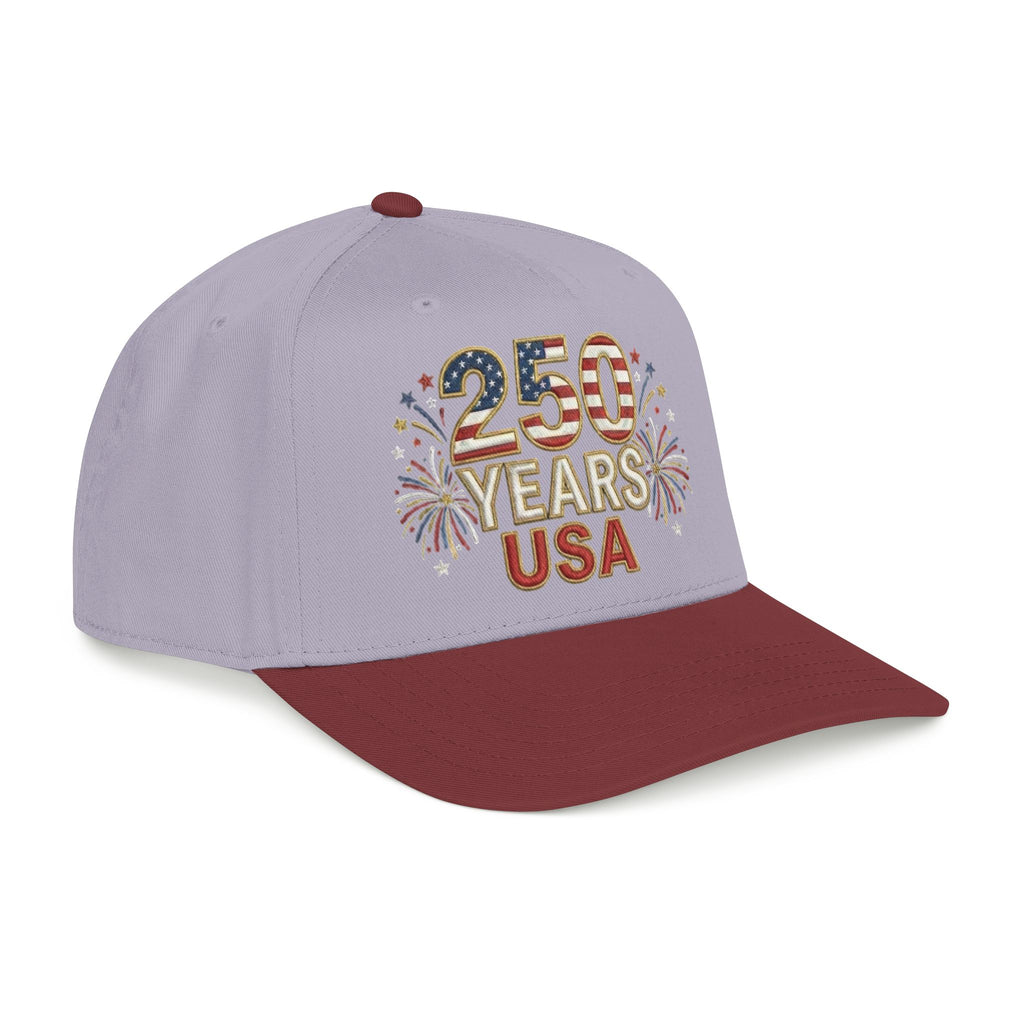 "250 YEARS" Patriotic Baseball Cap – America 250 Snapback Hat