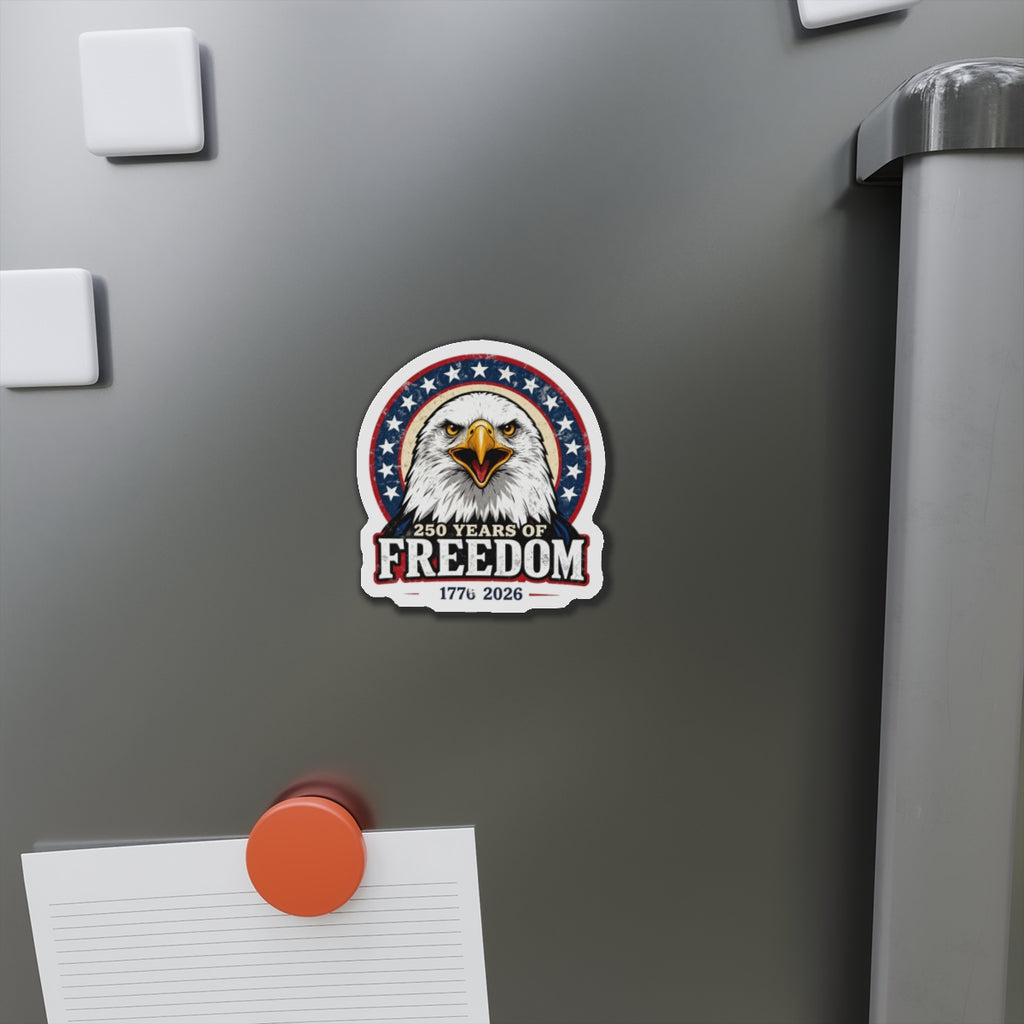 250 Years of Freedom Eagle Magnet Printify