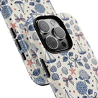 Coastal Americana Hydrangea Phone Case Printify