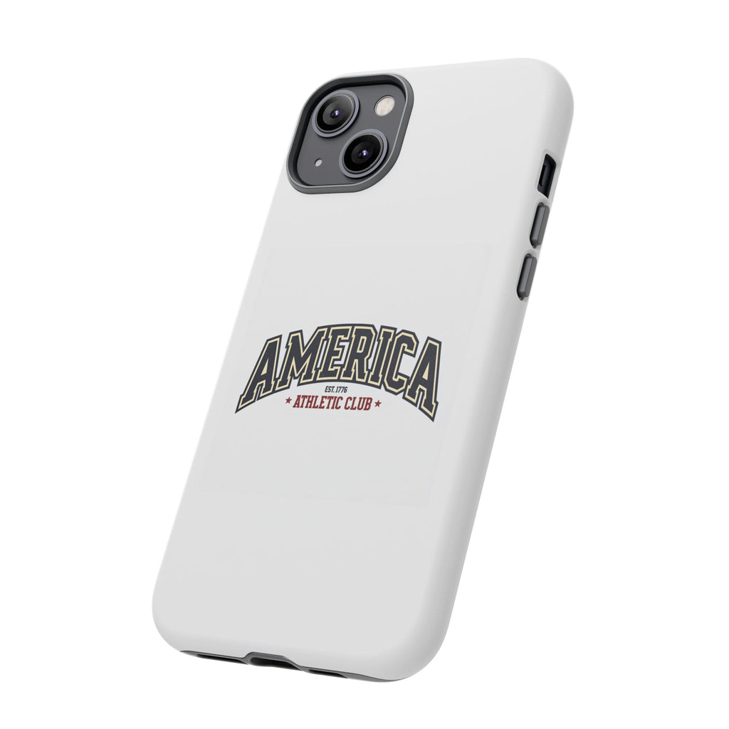 America Athletic Club Phone Case – Vintage Patriotic Americana Case Printify