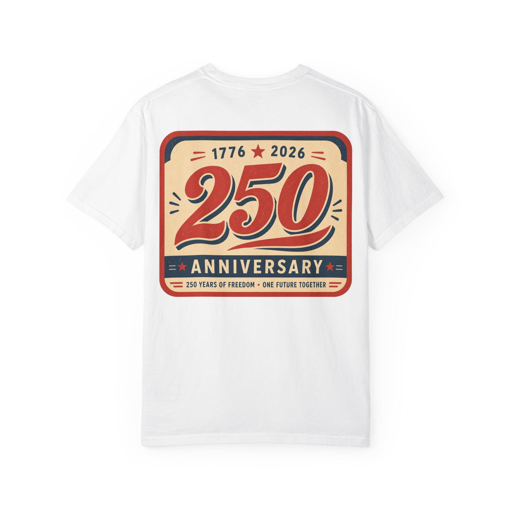 250th Anniversary T-Shirt — Retro 1776–2026 Celebration Tee Printify