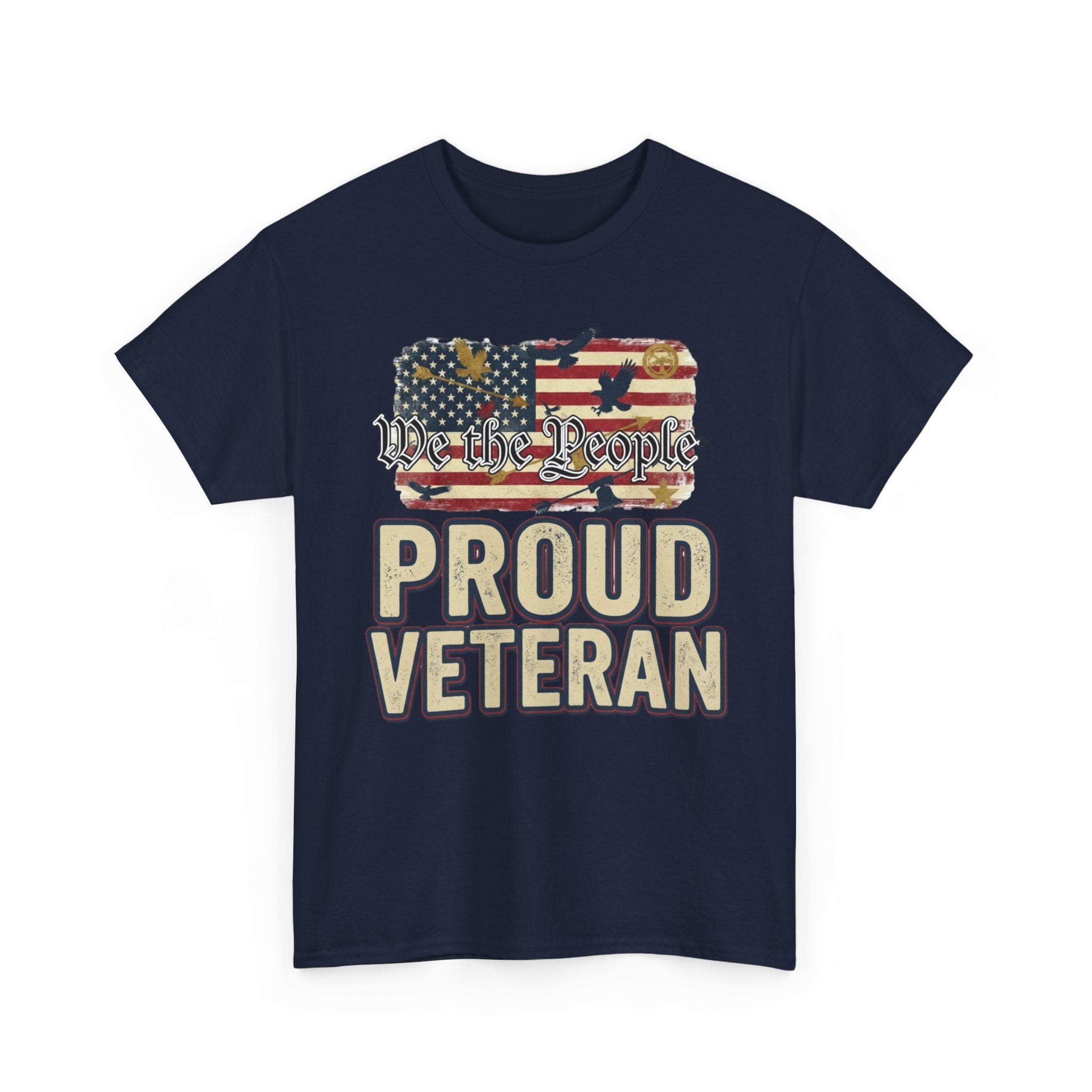 We The People Veterans Edition Patriotic T-Shirt – Style 1