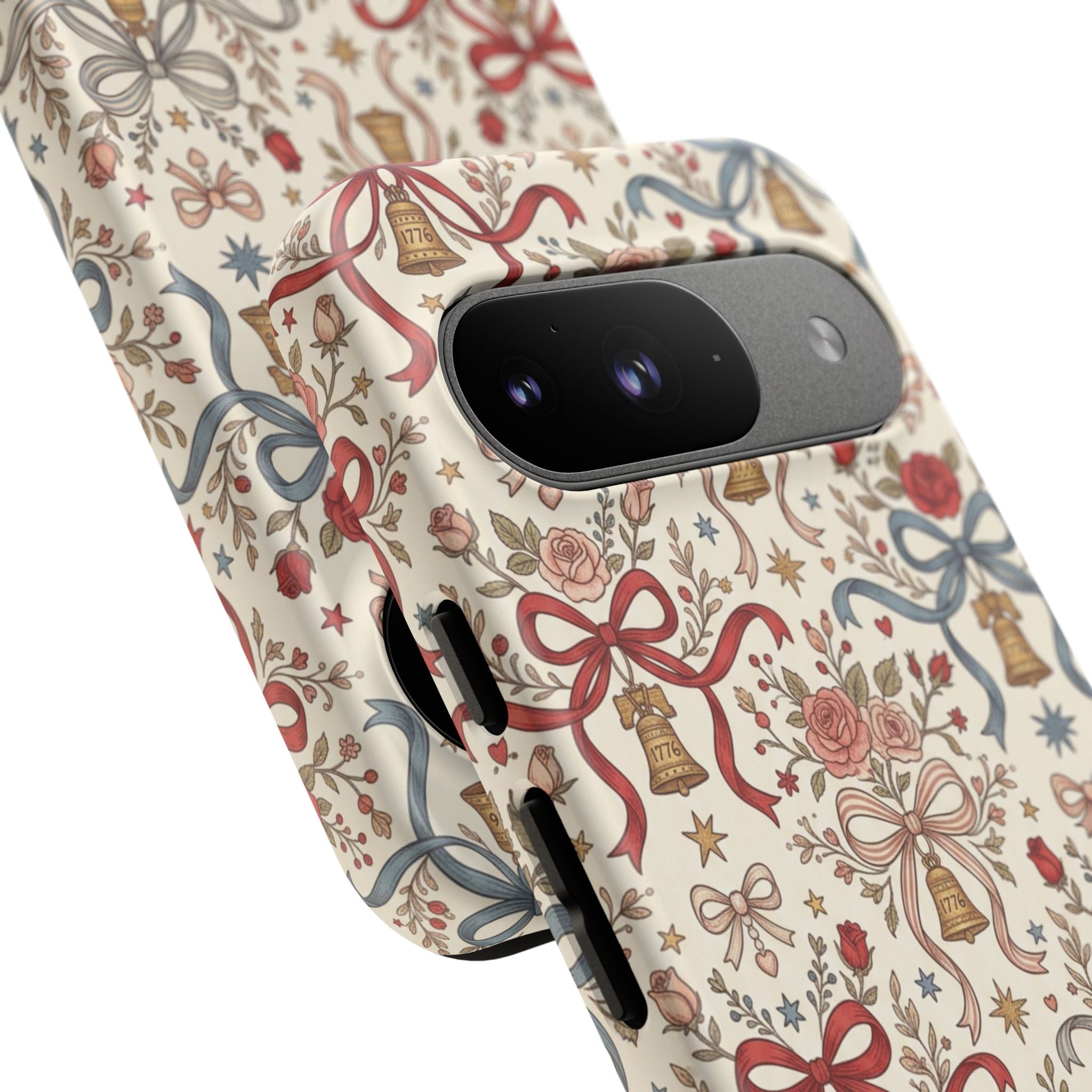 1776 Coquette Liberty Bells Phone Case Printify