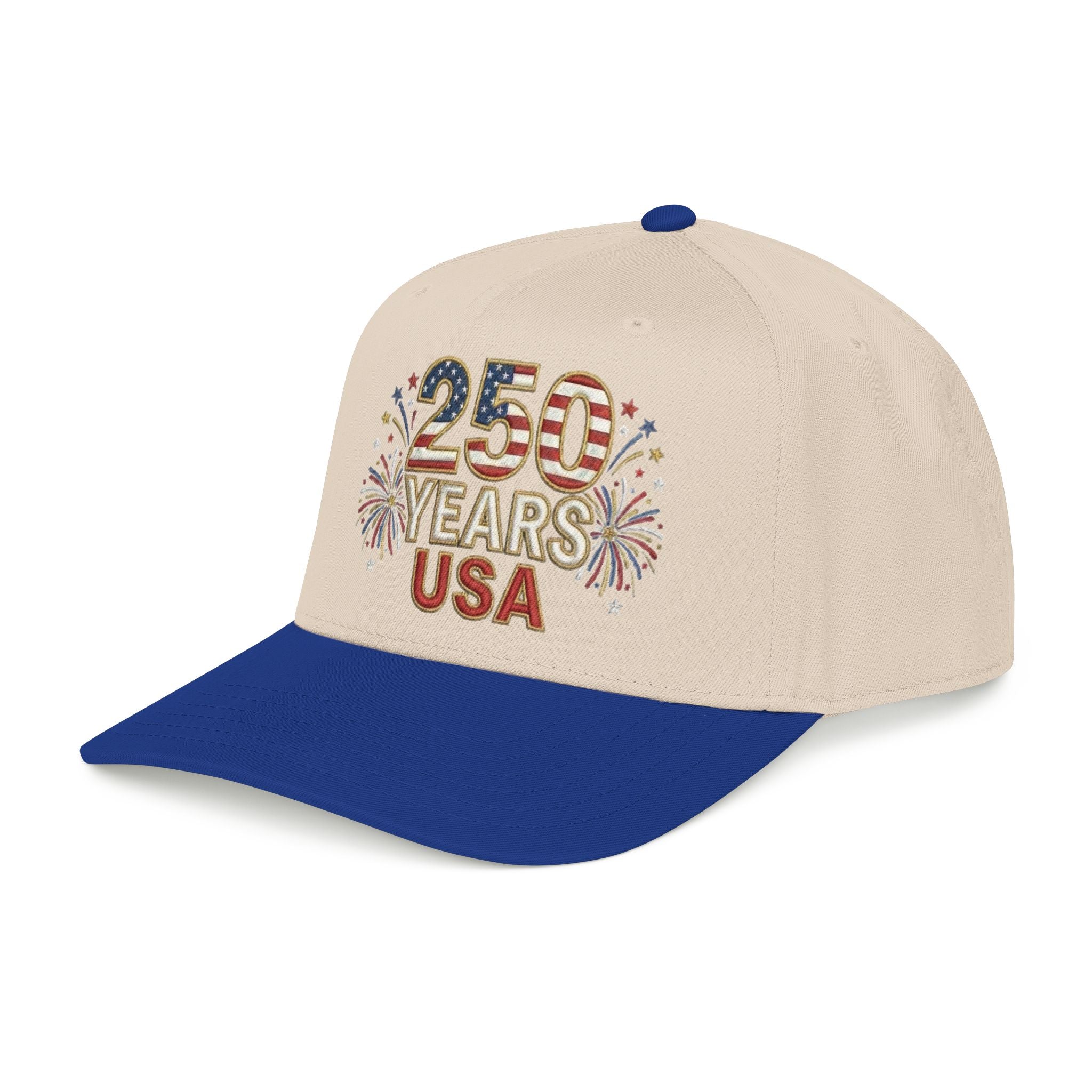 "250 YEARS" Patriotic Baseball Cap – America 250 Snapback Hat