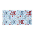 Stars, Stripes & Bows Beach Towel – Coquette Americana Patriotic Towel Printify