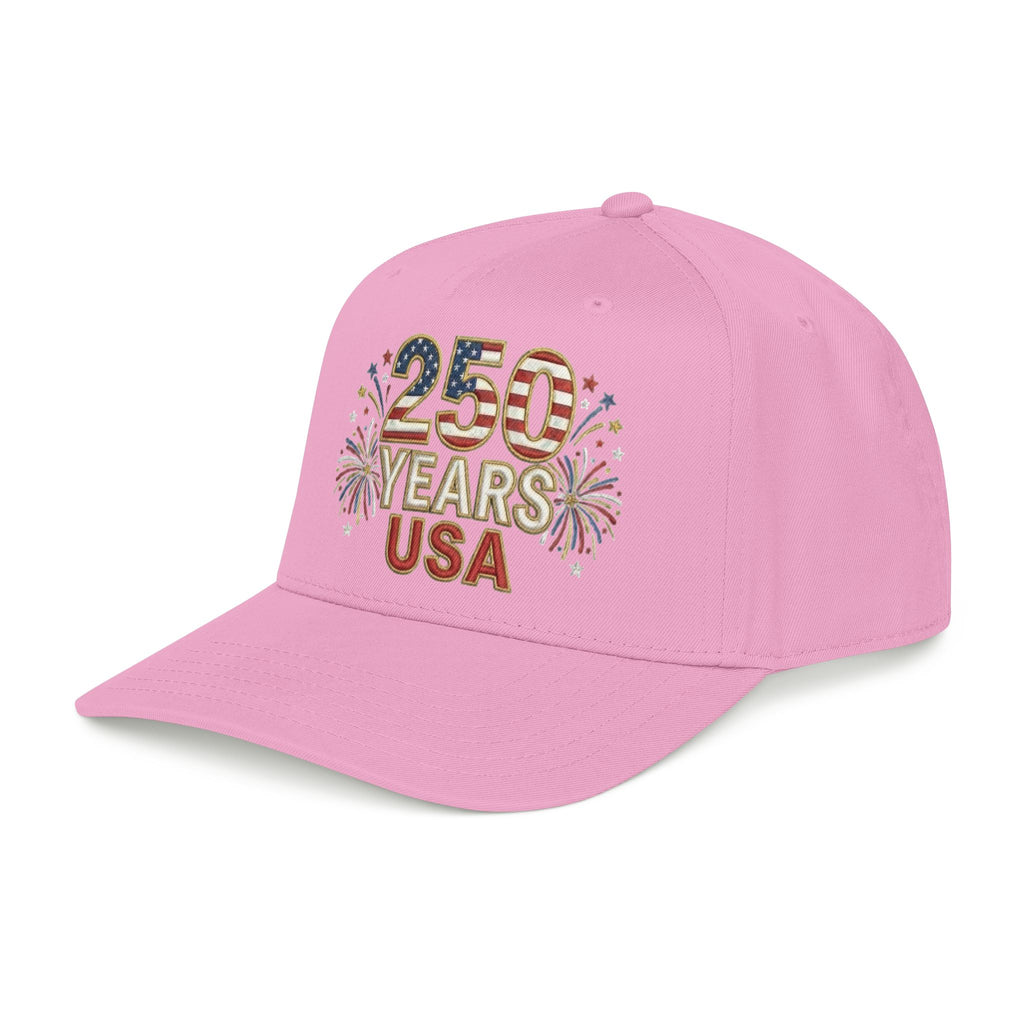 "250 YEARS" Patriotic Baseball Cap – America 250 Snapback Hat