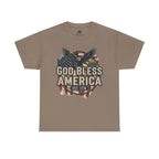 God Bless America 1776 Patriotic T-Shirt – Vintage American Heritage Tee