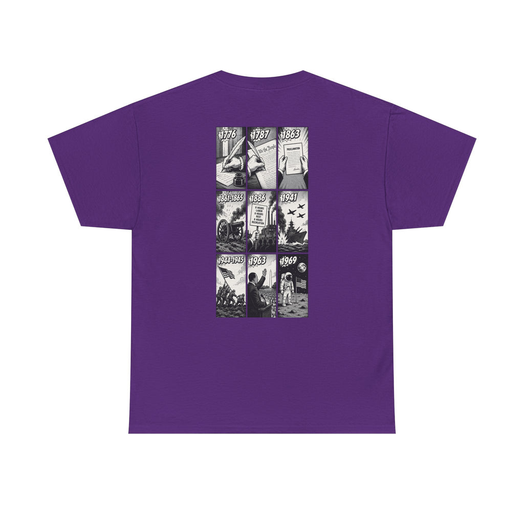 America Comic Book History T-Shirt