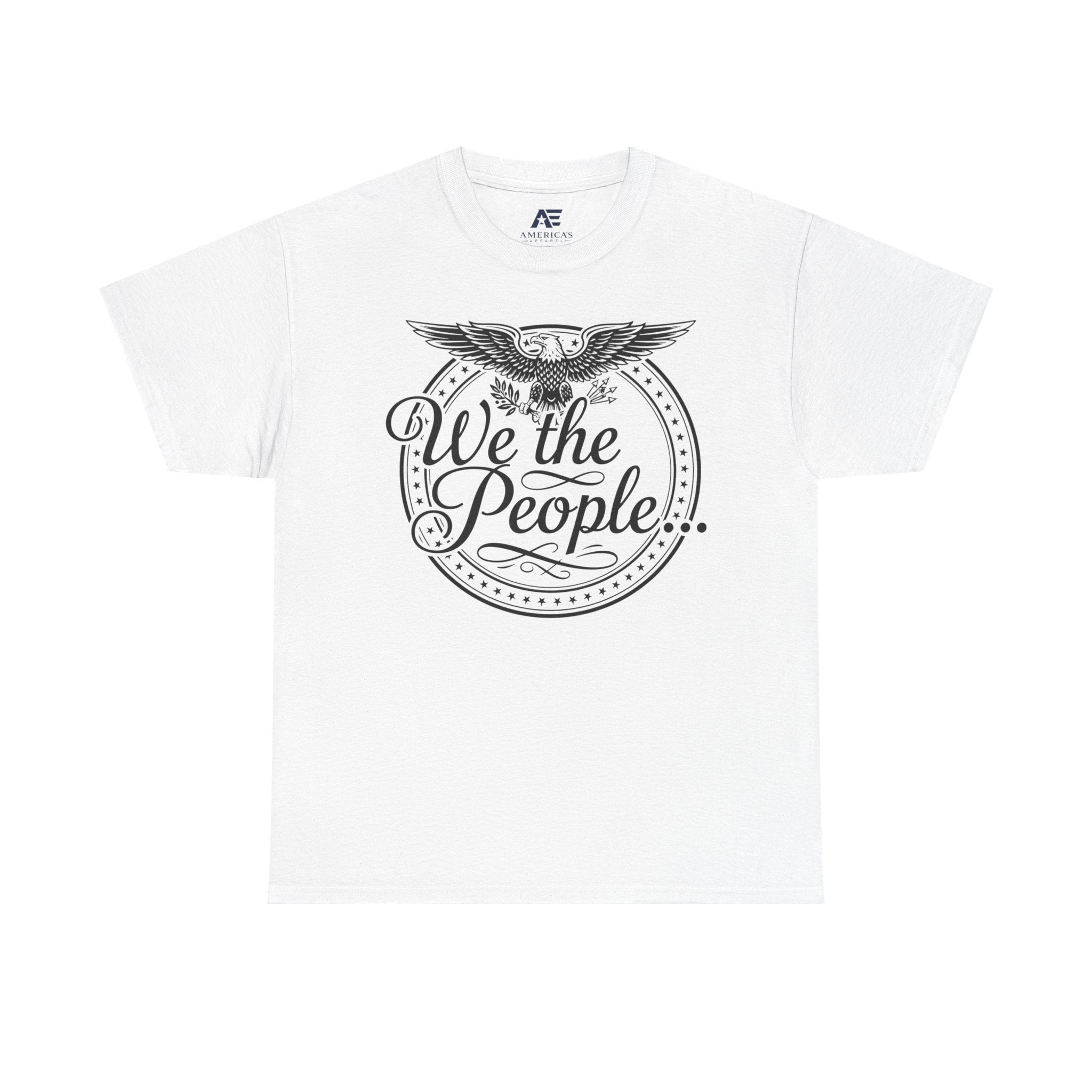 We The People Patriotic Seal T-Shirt – Unisex Heavy Cotton Tee