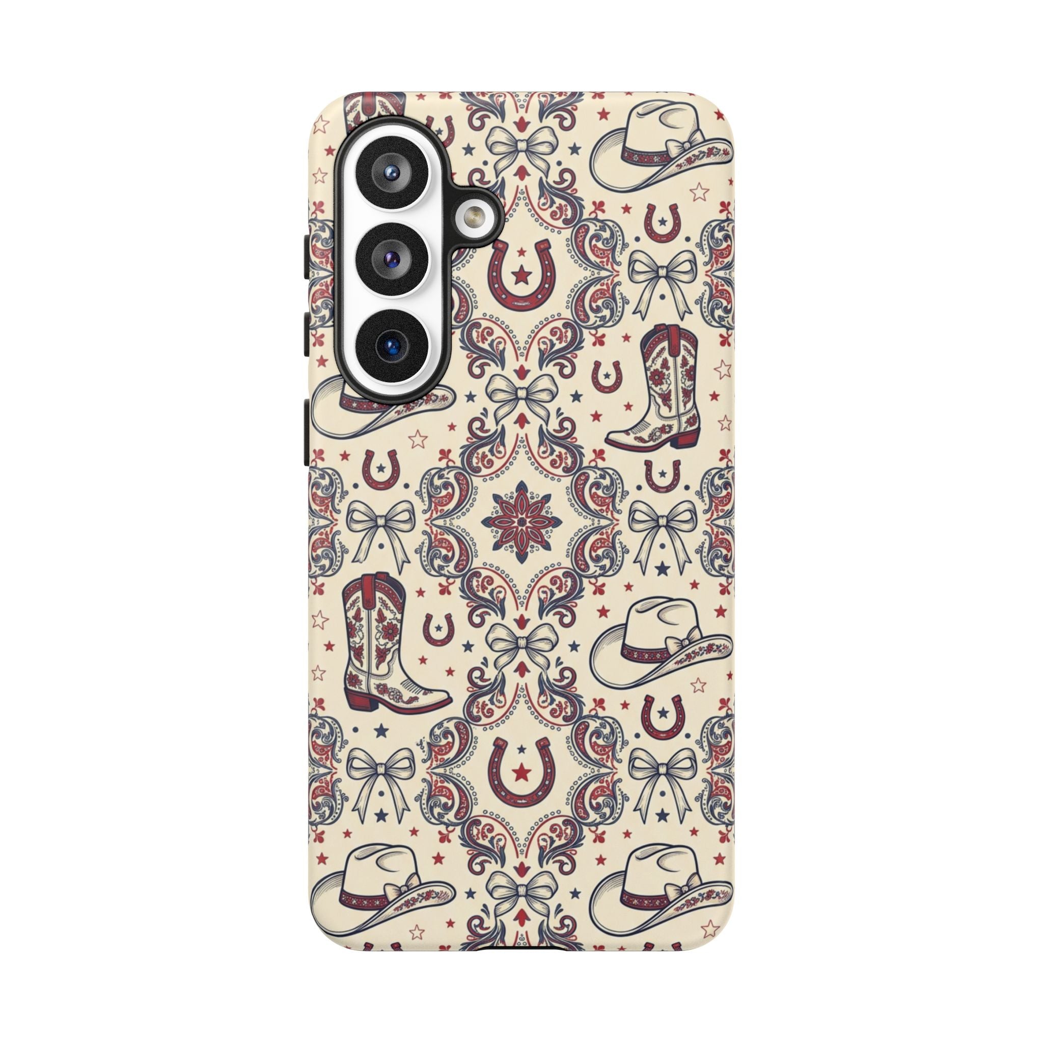 Americana Cowgirl Coquette Phone Case Printify