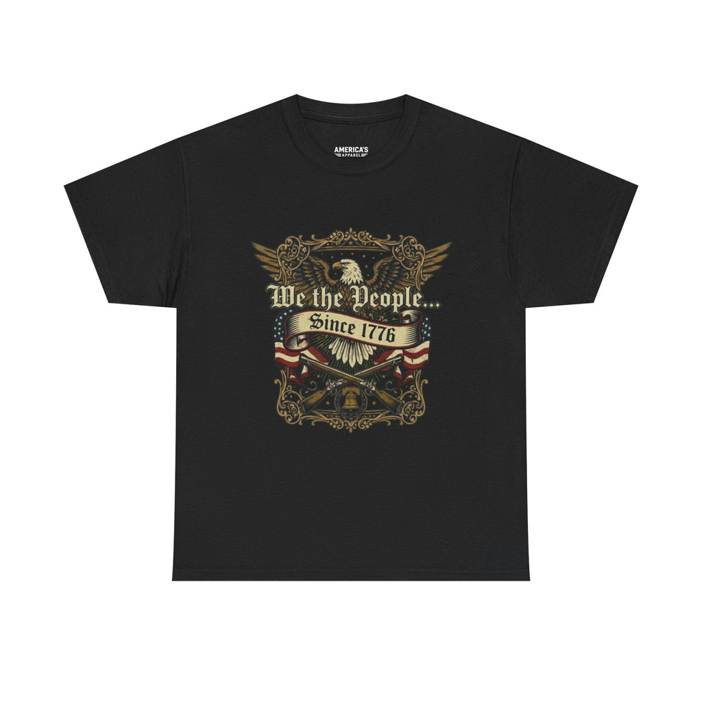 We The People Since 1776 Patriotic T-Shirt – American Freedom Rider Tee Printify