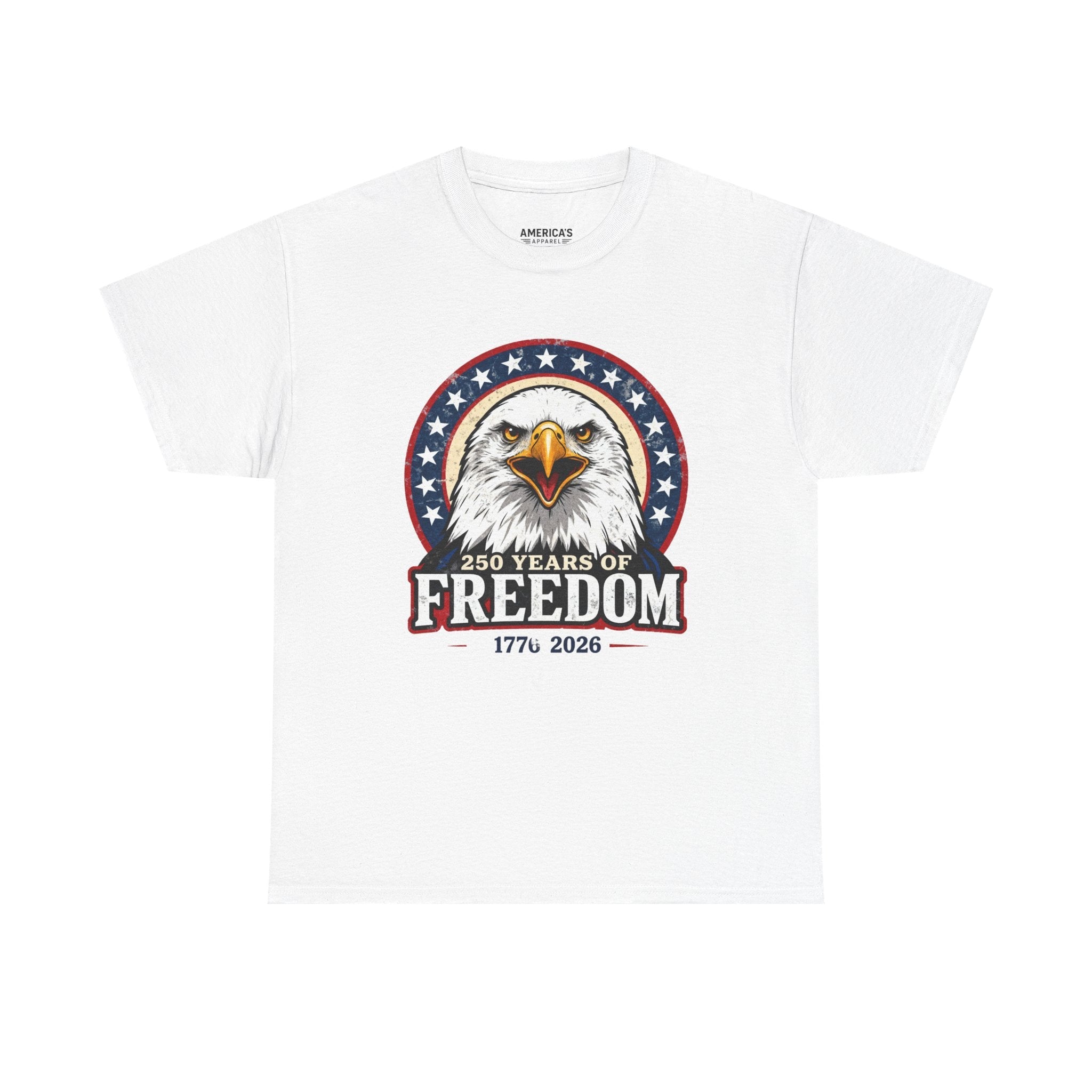 Freedom Eagle T-Shirt — Patriotic Bald Eagle Tee Printify
