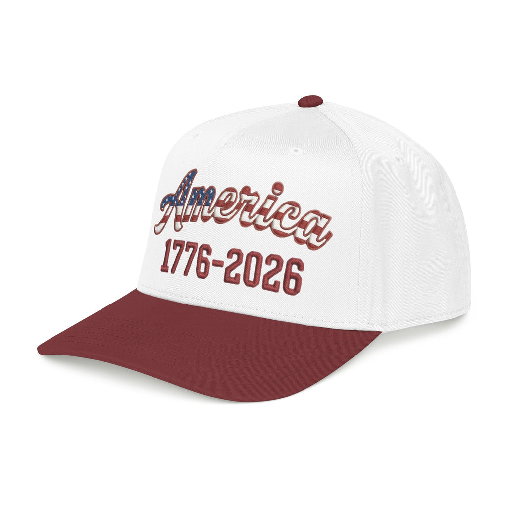"America 1776–2026" Patriotic Baseball Cap – American Heritage Snapback Hat