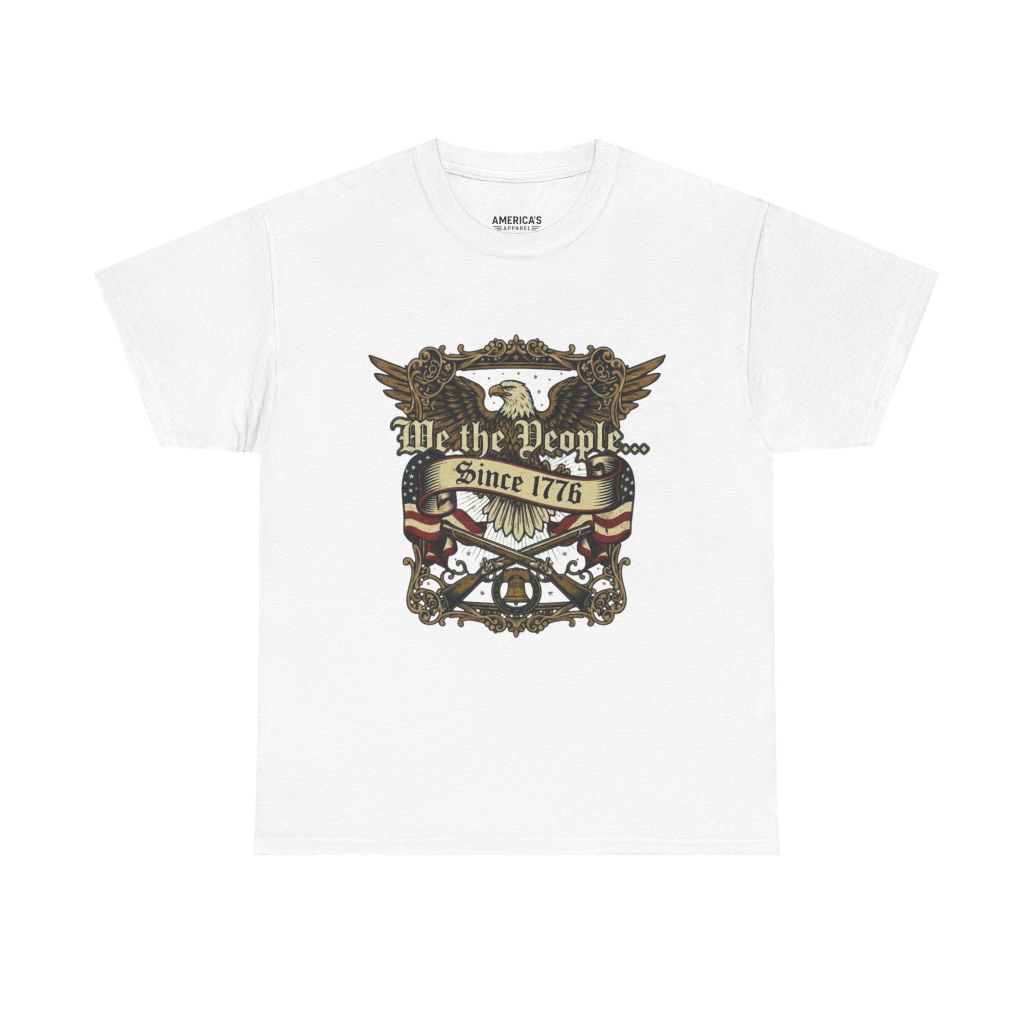 We The People Since 1776 Patriotic T-Shirt – American Freedom Rider Tee Printify