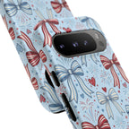 Patriotic Coquette Bows & Fireworks Phone Case Printify