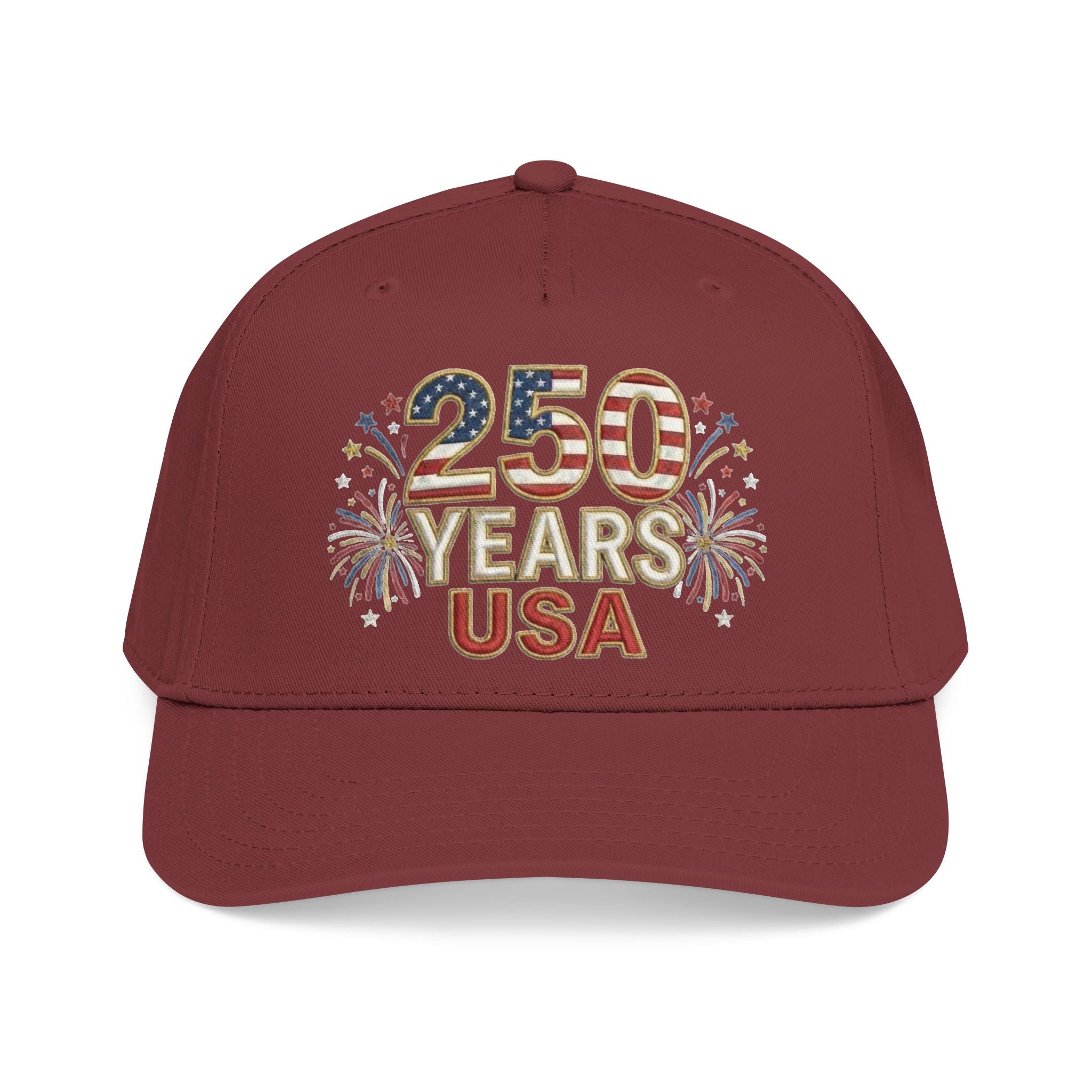 "250 YEARS" Patriotic Baseball Cap – America 250 Snapback Hat