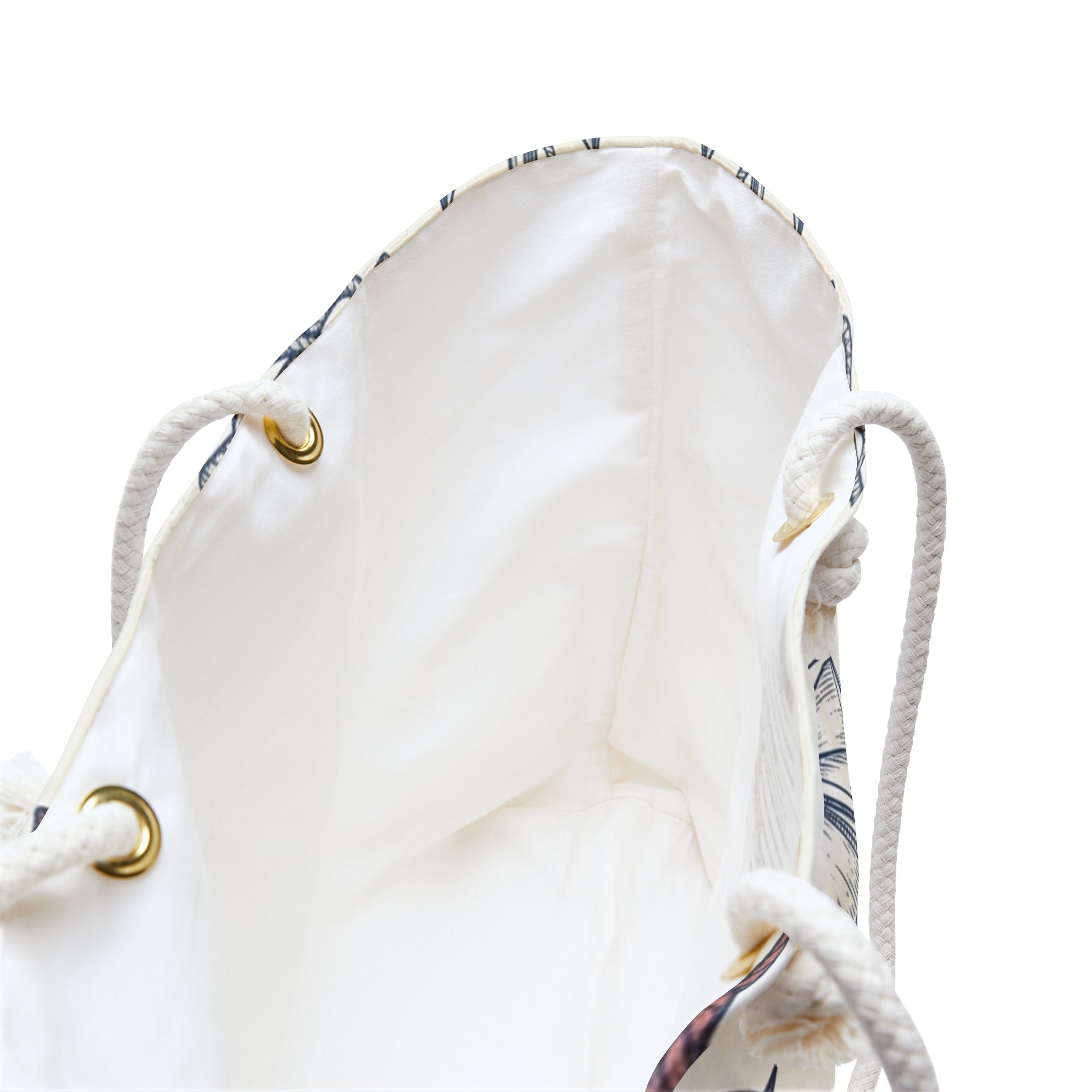 Nautical Compass & Sailboat Weekender Tote Printify