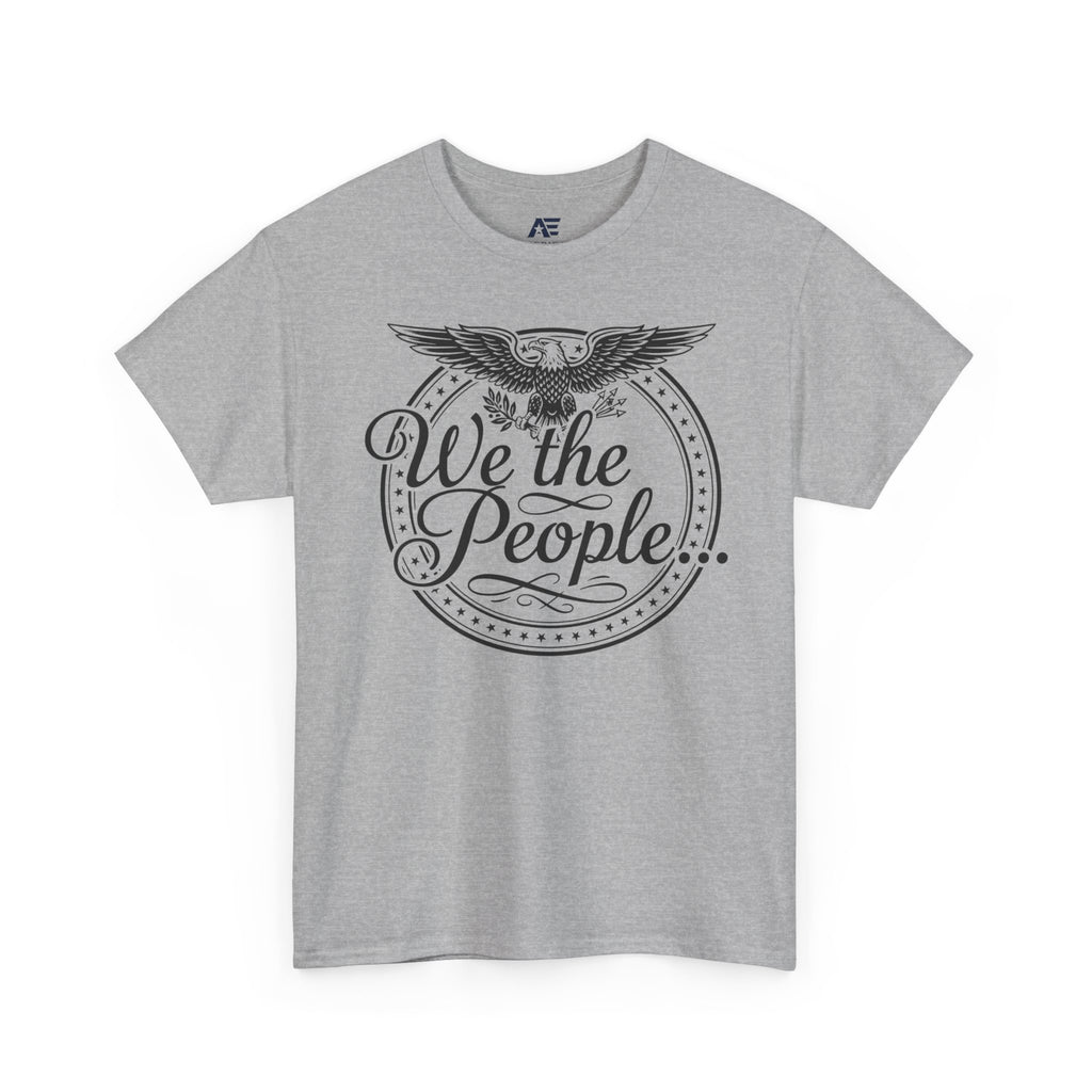 We The People Patriotic Seal T-Shirt – Unisex Heavy Cotton Tee