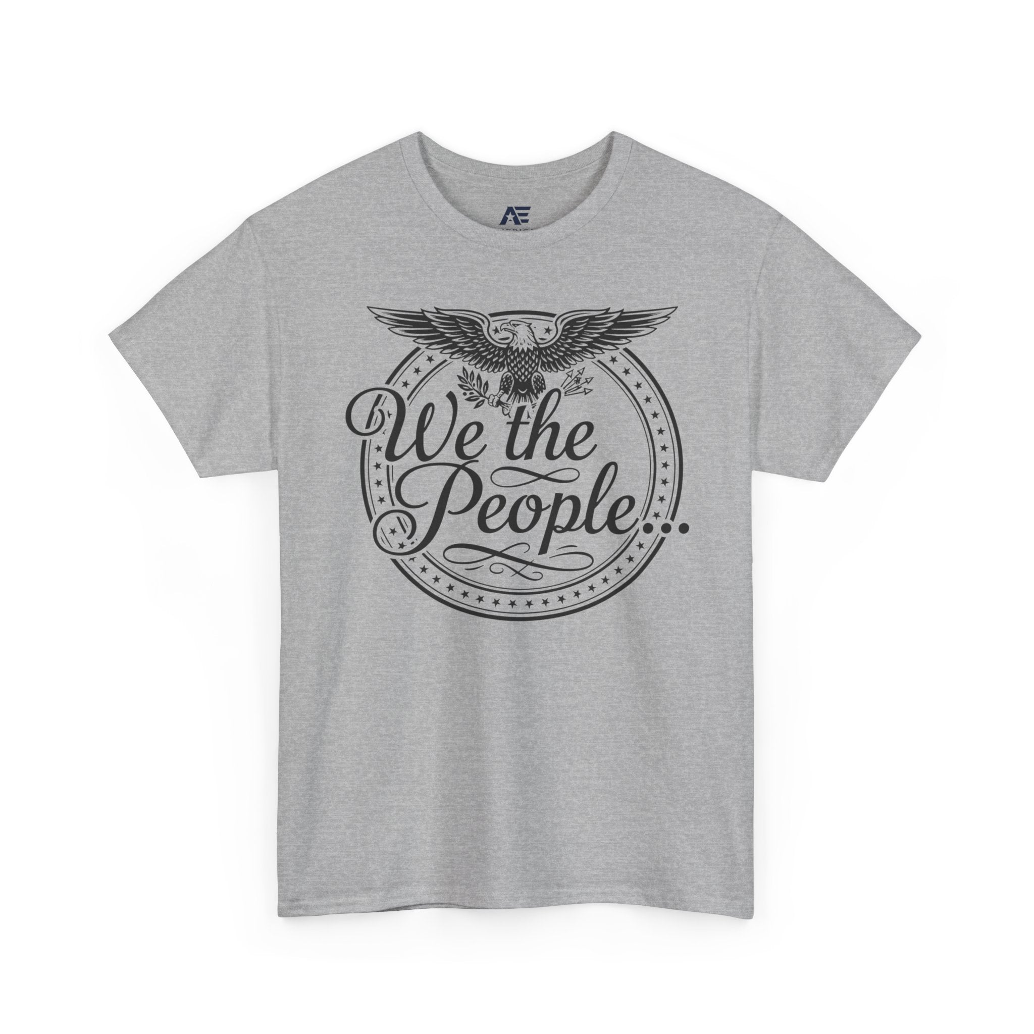We The People Patriotic Seal T-Shirt – Unisex Heavy Cotton Tee