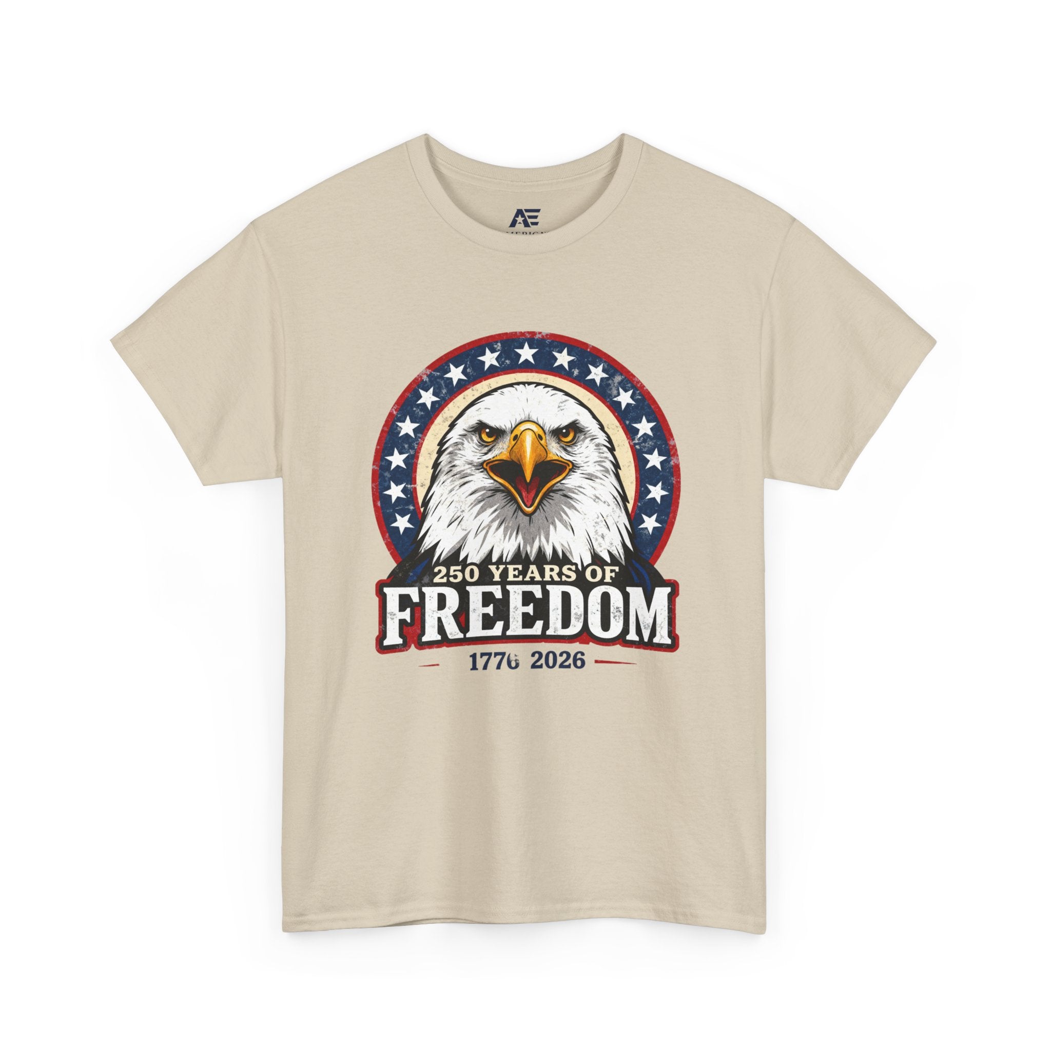 Freedom Eagle T-Shirt — Patriotic Bald Eagle Tee