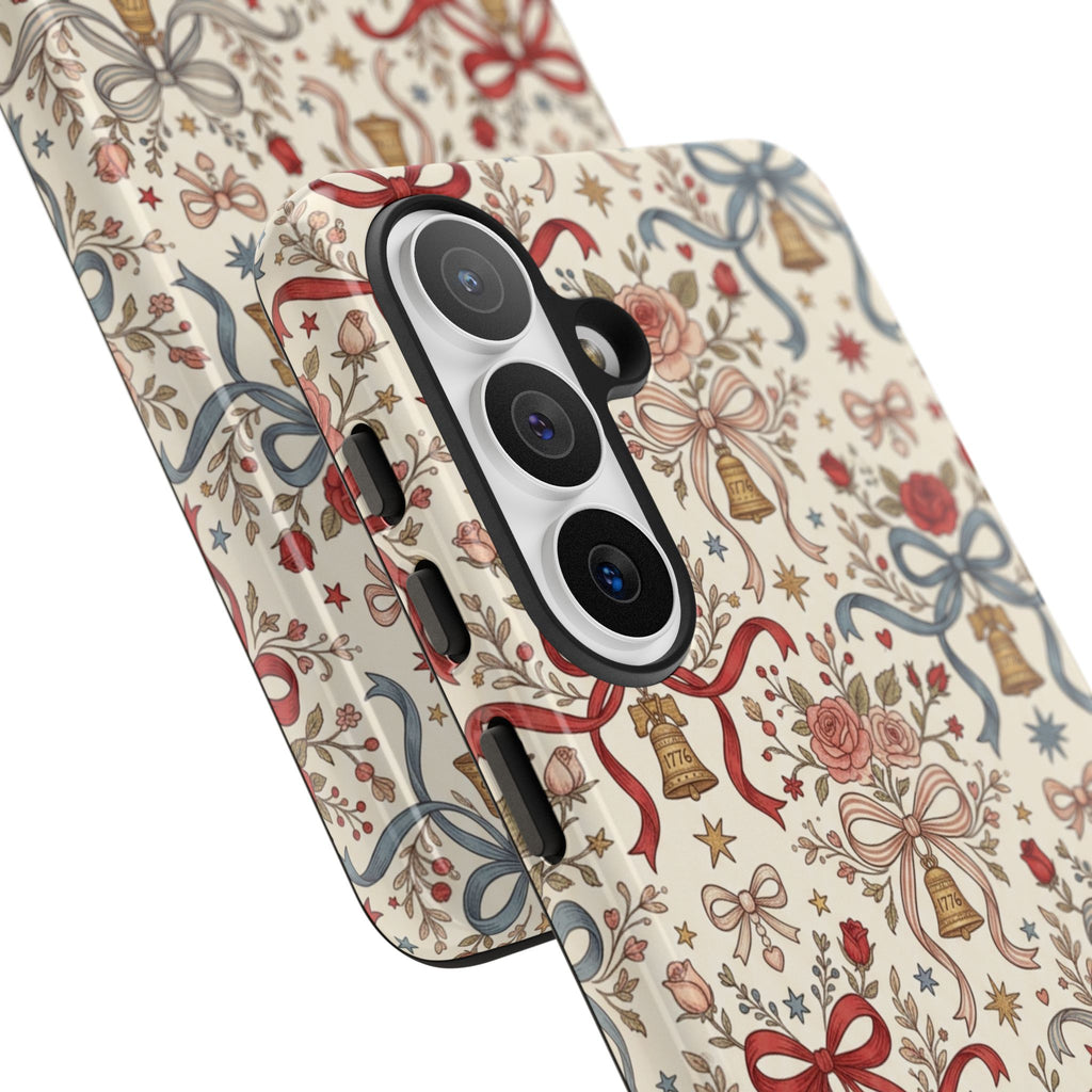 1776 Coquette Liberty Bells Phone Case Printify