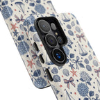 Coastal Americana Hydrangea Phone Case Printify
