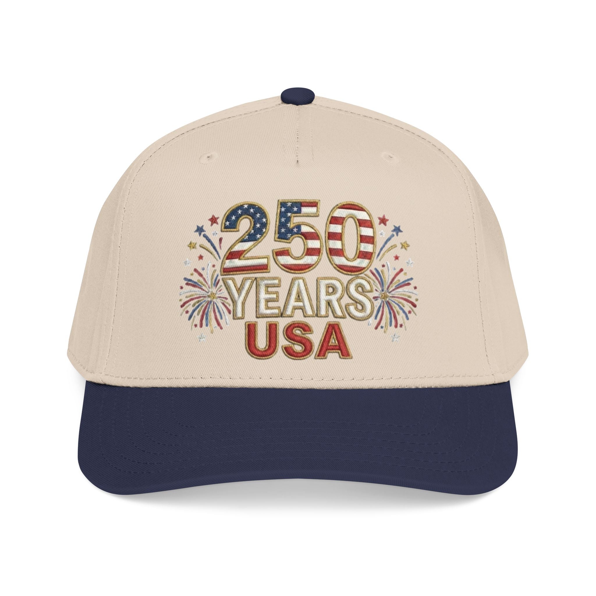 "250 YEARS" Patriotic Baseball Cap – America 250 Snapback Hat