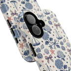 Coastal Americana Hydrangea Phone Case Printify