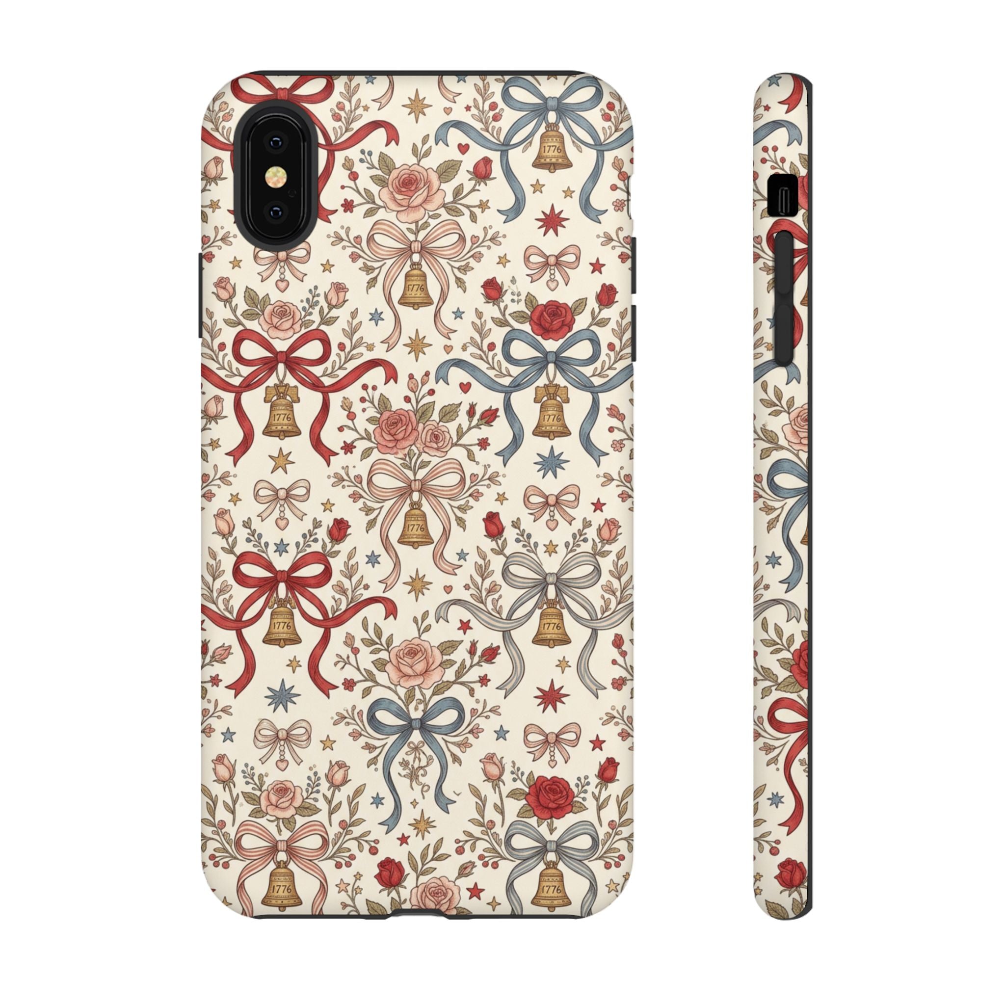 1776 Coquette Liberty Bells Phone Case Printify