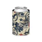 Patriotic Camo Freedom Can Cooler Printify