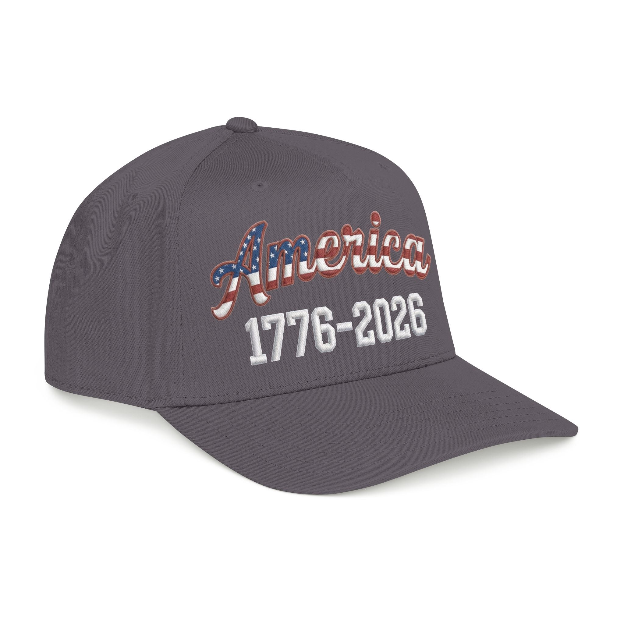 "America 1776–2026" Patriotic Baseball Cap – American Heritage Snapback Hat