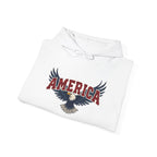 America Eagle Hoodie — Patriotic Bald Eagle Sweatshirt Printify