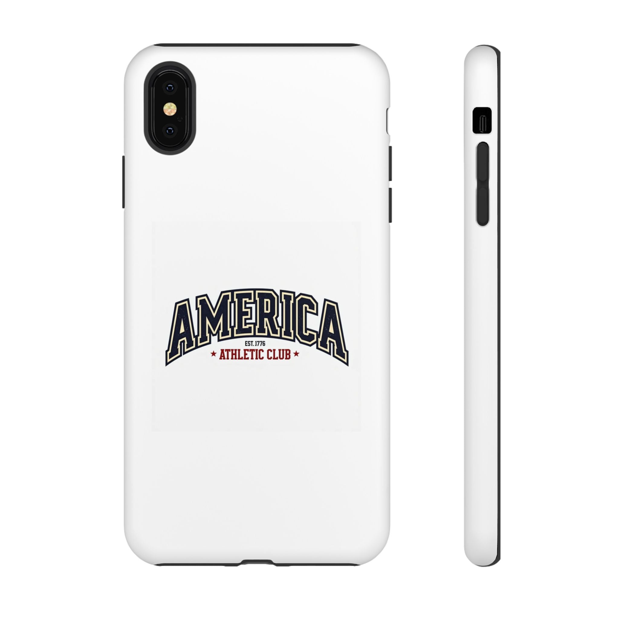 America Athletic Club Phone Case – Vintage Patriotic Americana Case Printify