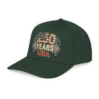 "250 YEARS" Patriotic Baseball Cap – America 250 Snapback Hat