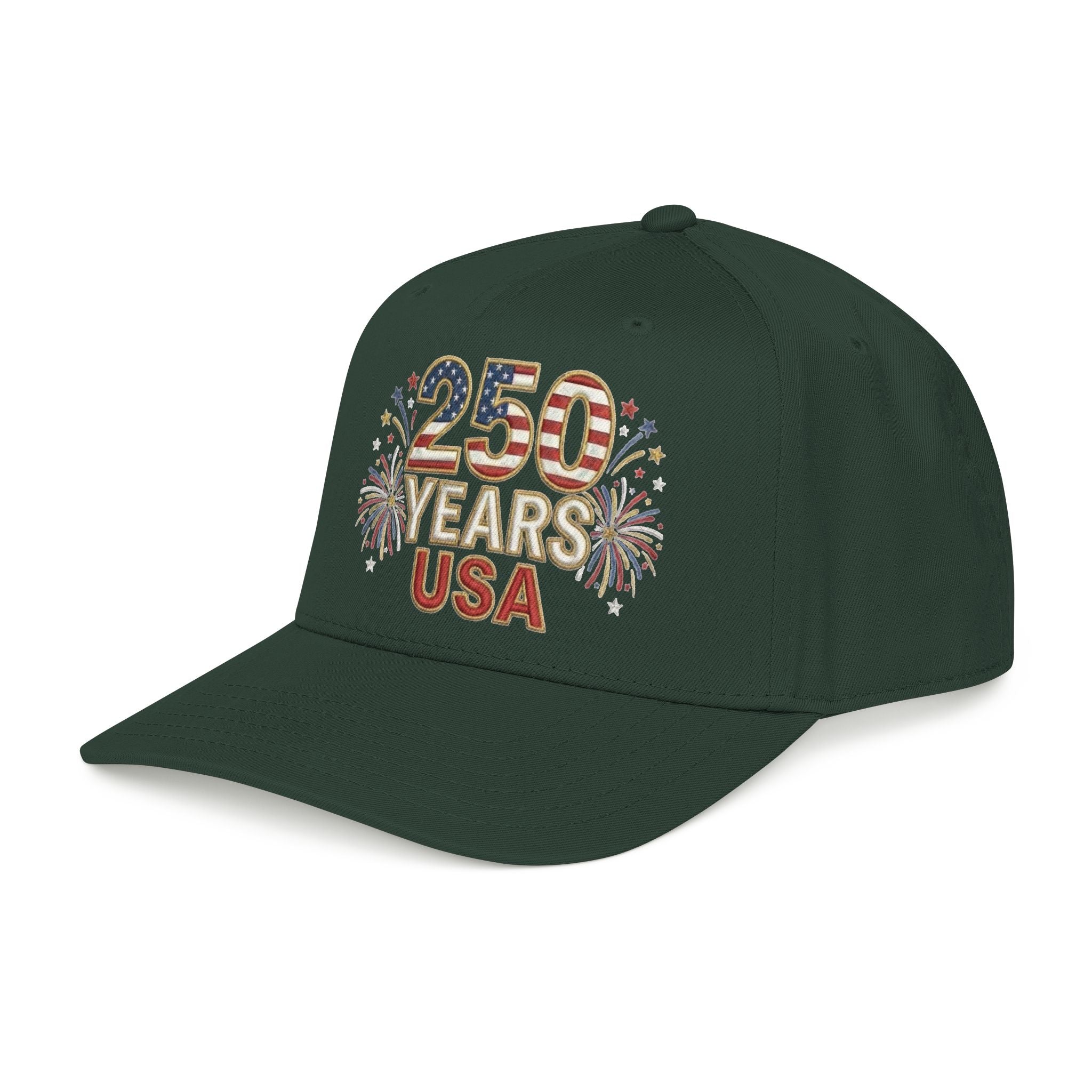 "250 YEARS" Patriotic Baseball Cap – America 250 Snapback Hat