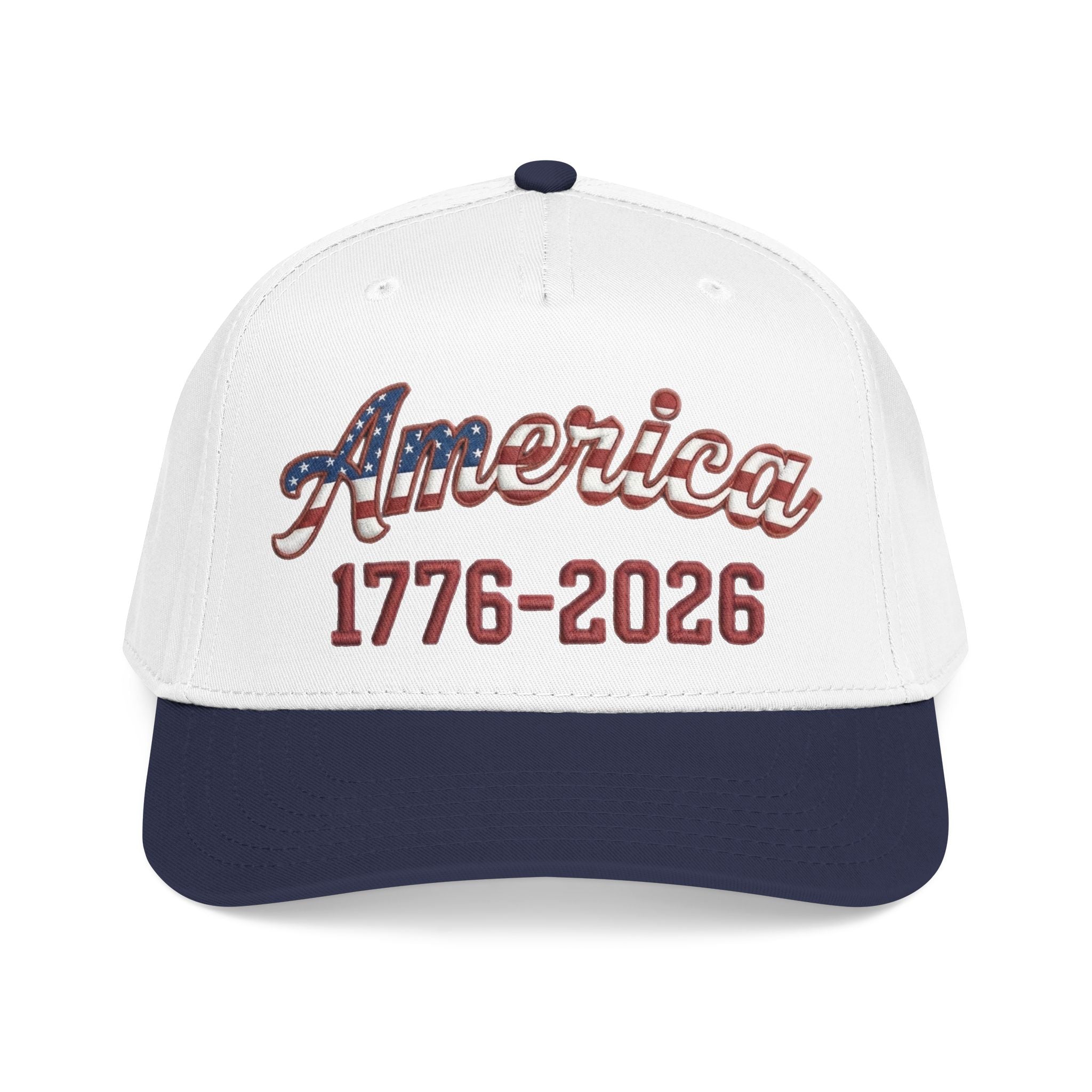 "America 1776–2026" Patriotic Baseball Cap – American Heritage Snapback Hat