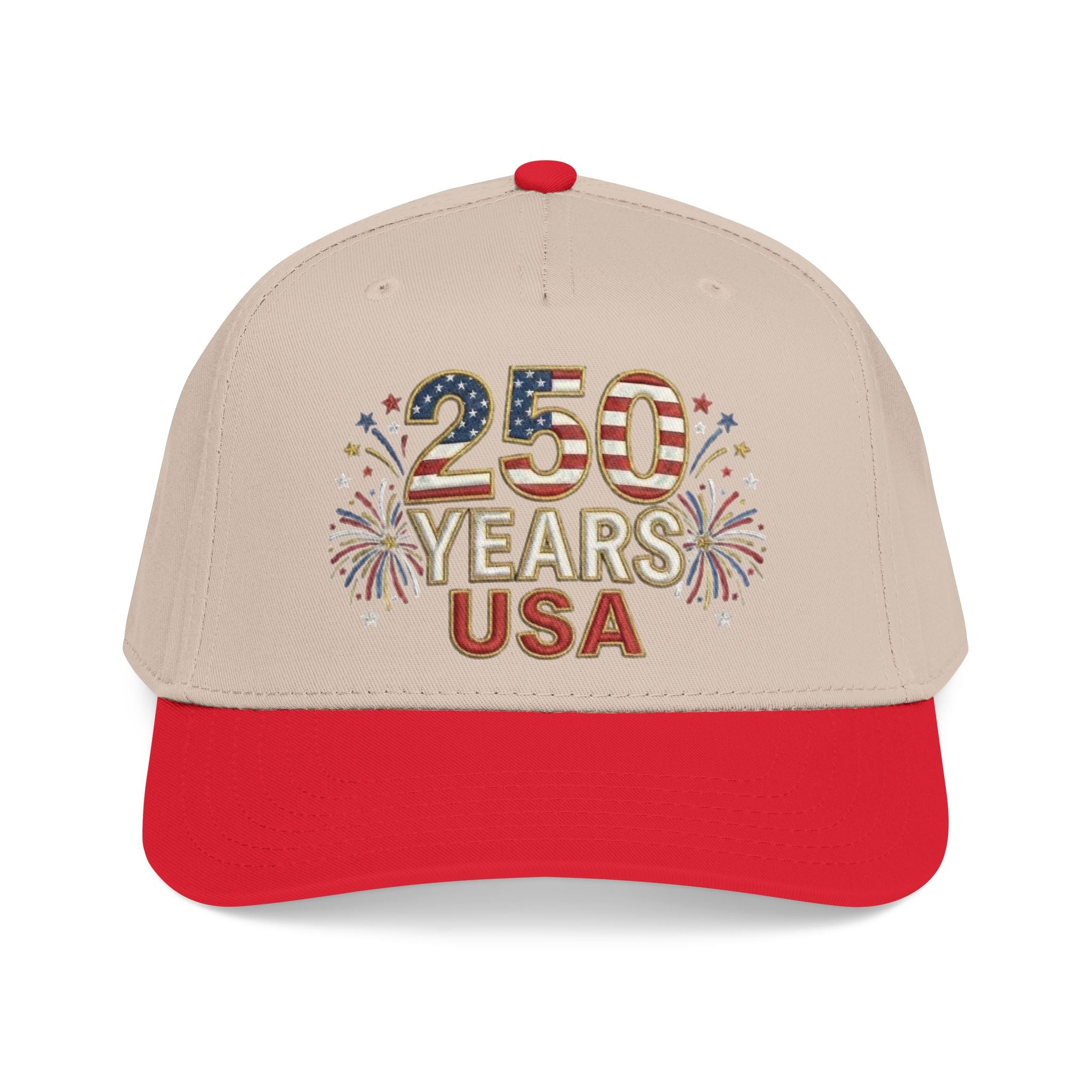 "250 YEARS" Patriotic Baseball Cap – America 250 Snapback Hat