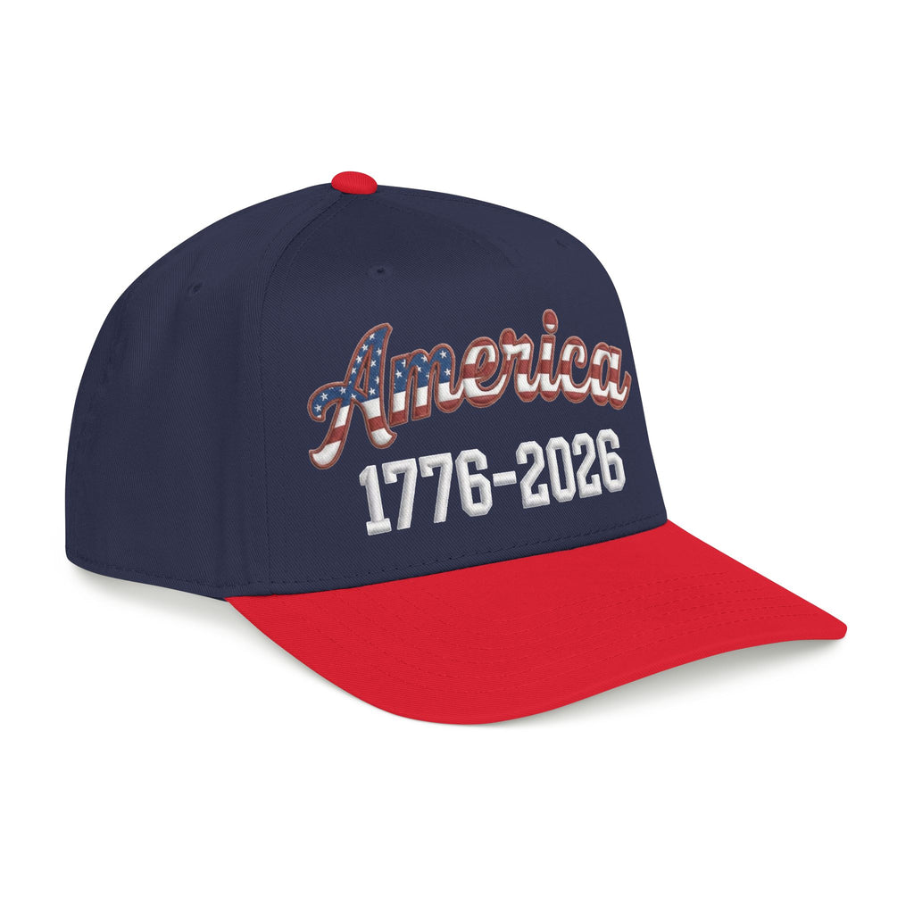 "America 1776–2026" Patriotic Baseball Cap – American Heritage Snapback Hat