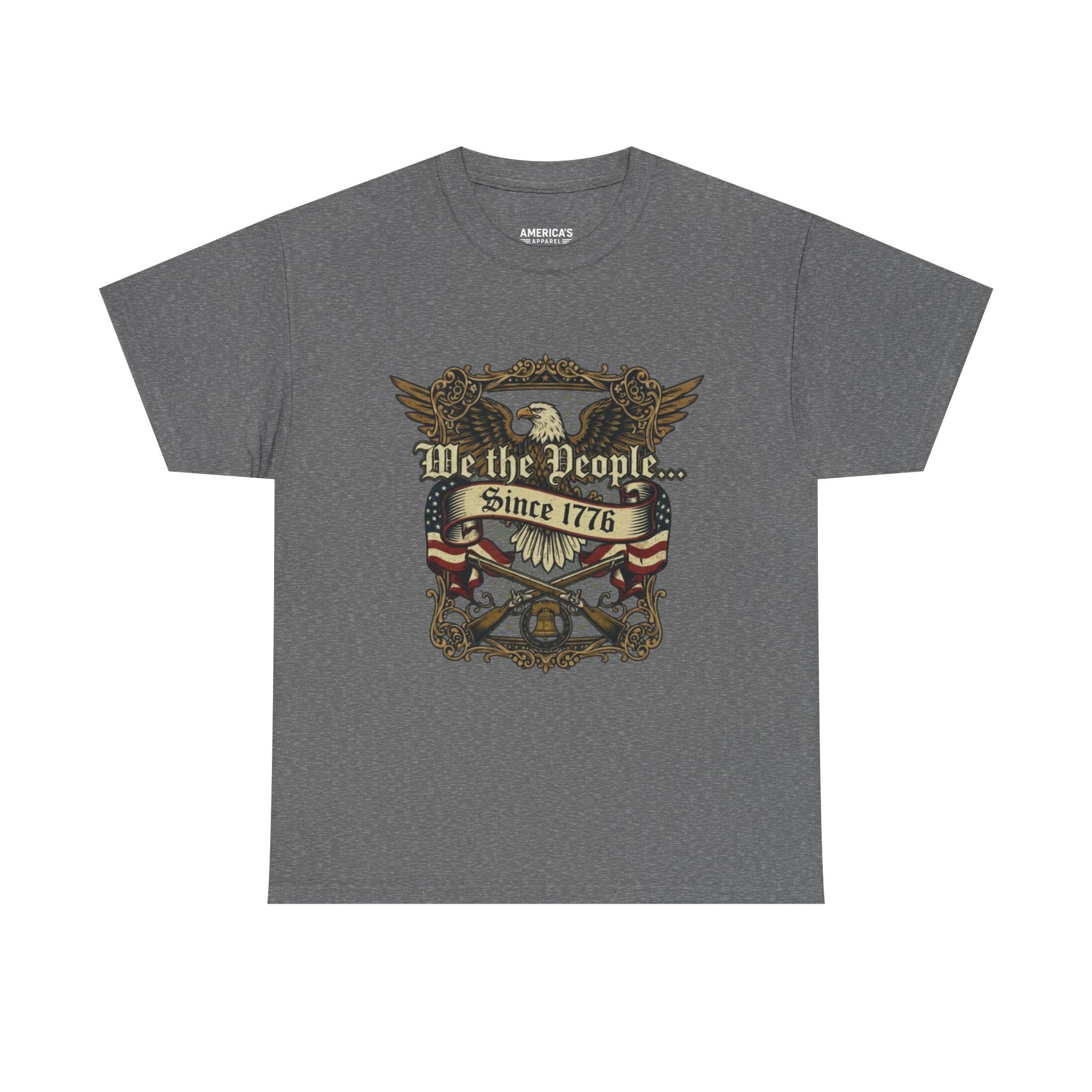 We The People Since 1776 Patriotic T-Shirt – American Freedom Rider Tee Printify