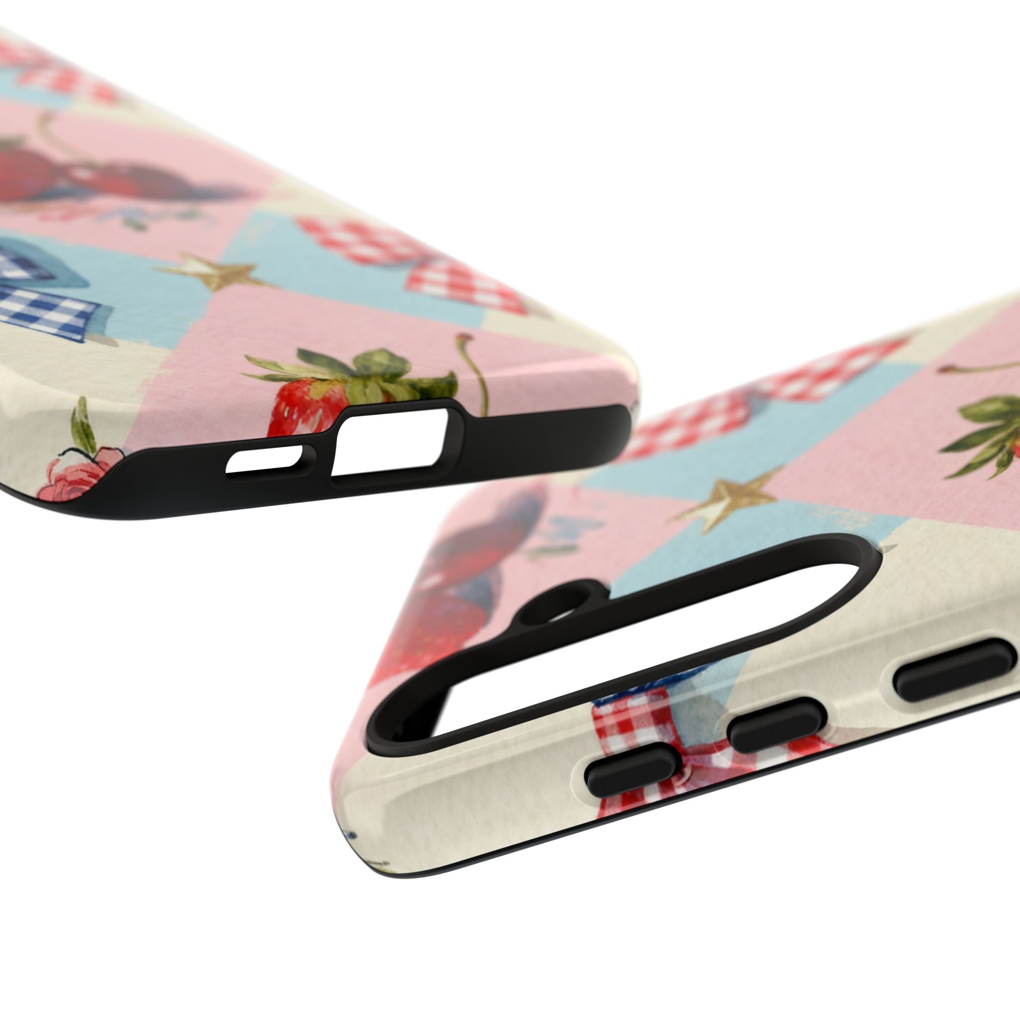 Americana Coquette Cherry Picnic Phone Case Printify